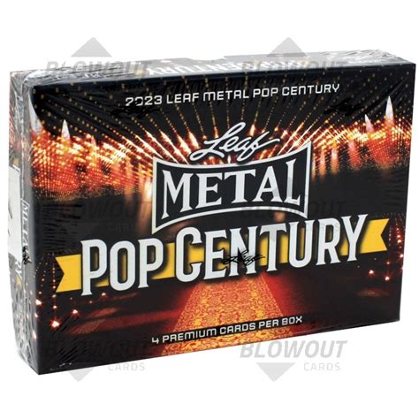 2023 leaf metal pop century box|leaf metal pop century checklist.